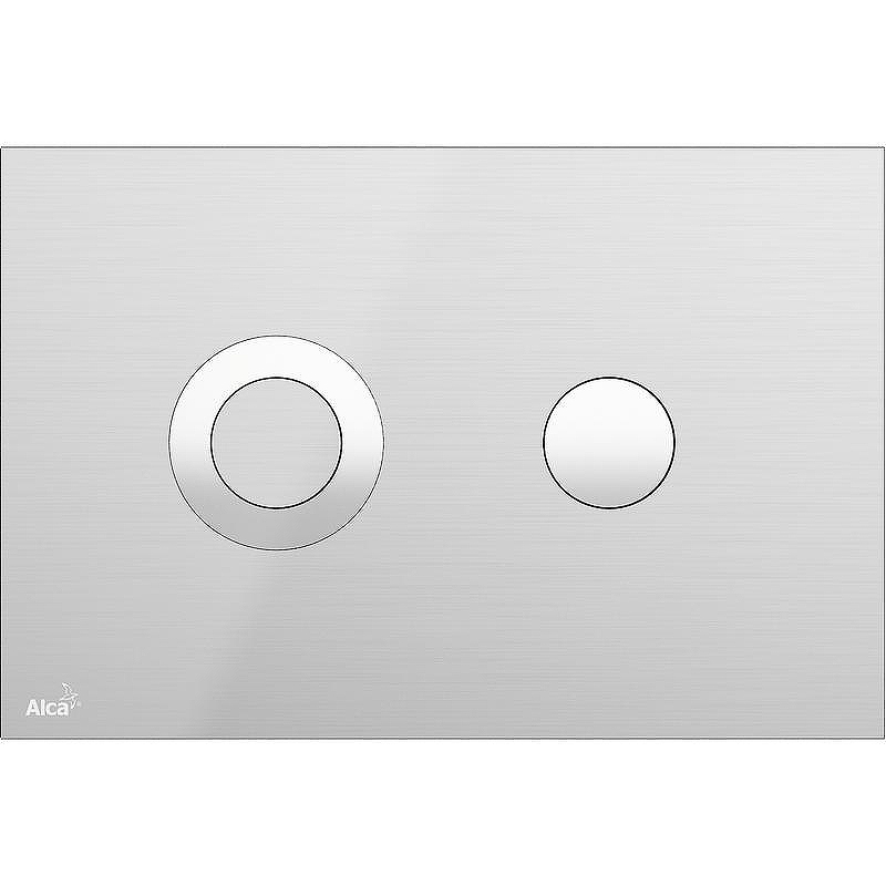 Клавиша смыва Alcaplast Flat Inox TURN-INOX Хром