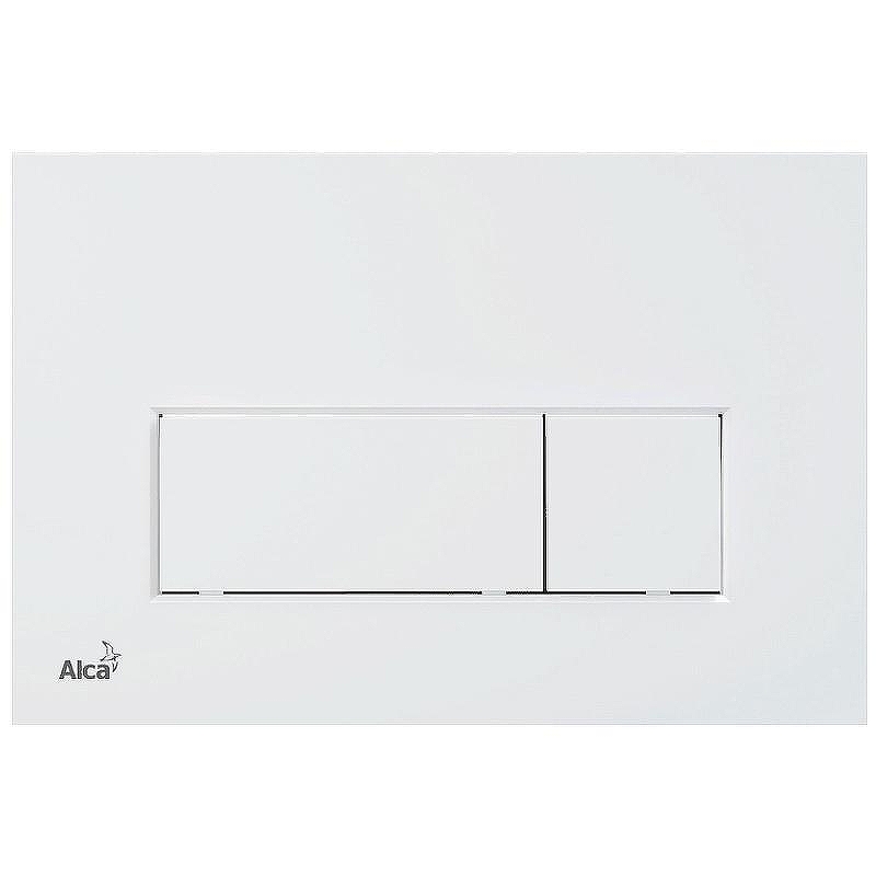 Клавиша смыва Alcaplast Thin M576 Белая матовая