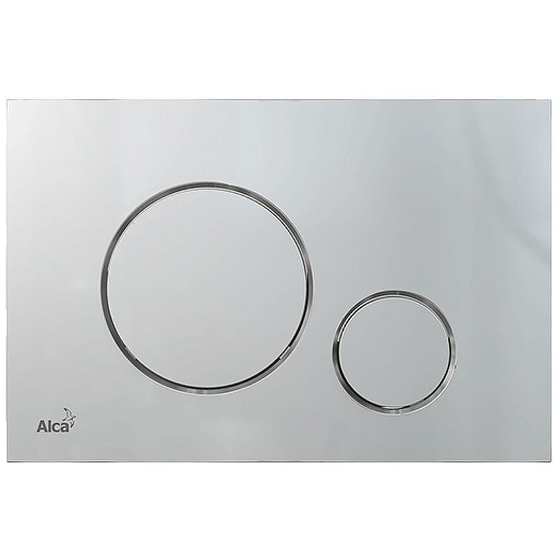 Клавиша смыва Alcaplast Thin M672 Хром матовая