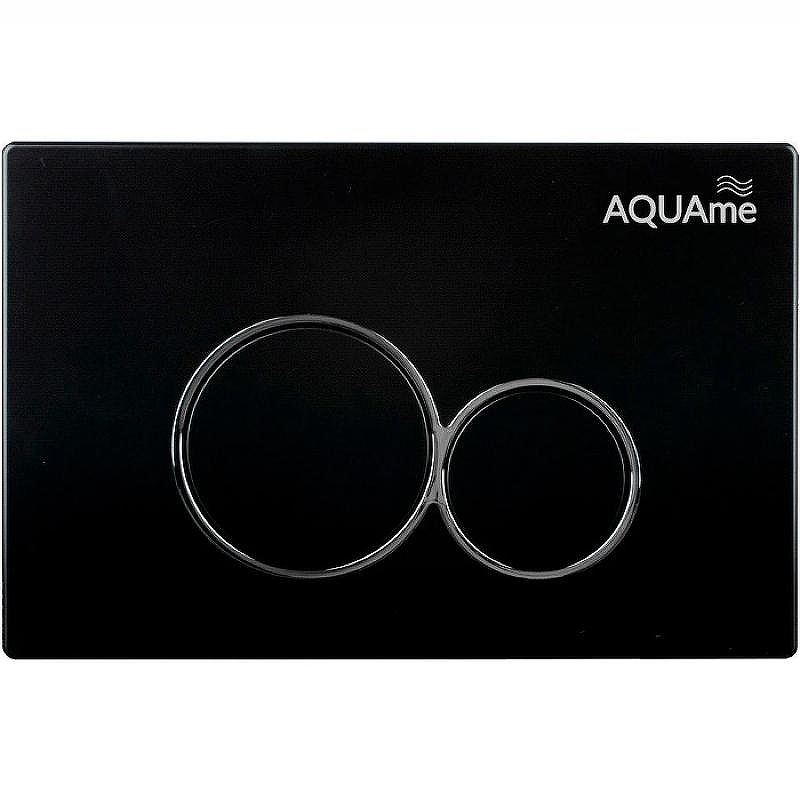 Клавиша смыва AQUAme AQM4101B Черная