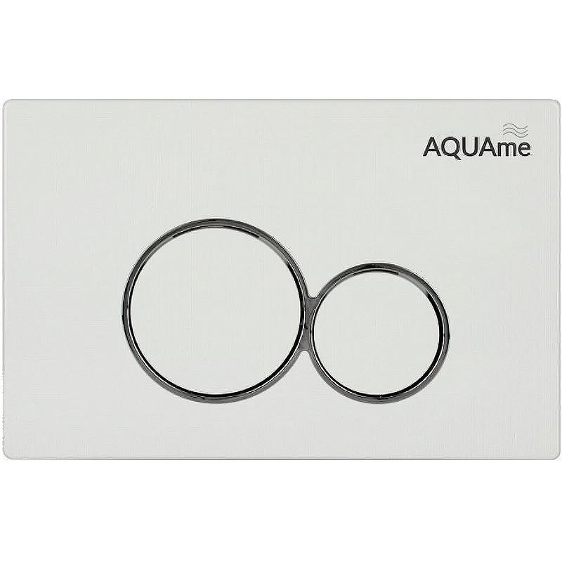 Клавиша смыва AQUAme AQM4101W Белая