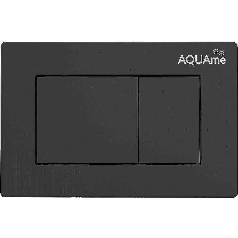 Клавиша смыва AQUAme AQM4102B Черная