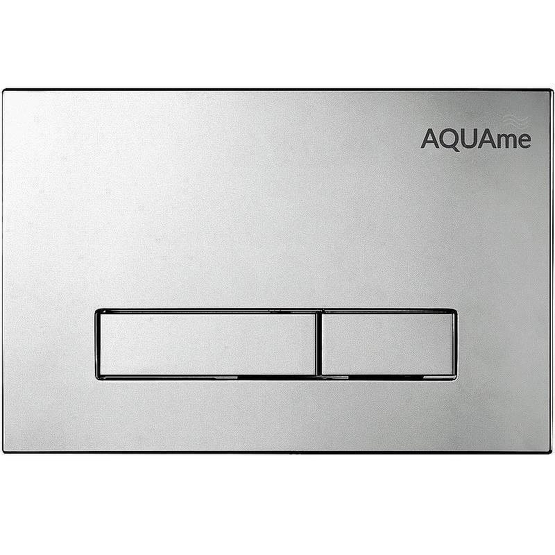 Клавиша смыва AQUAme AQM4103S Сатин
