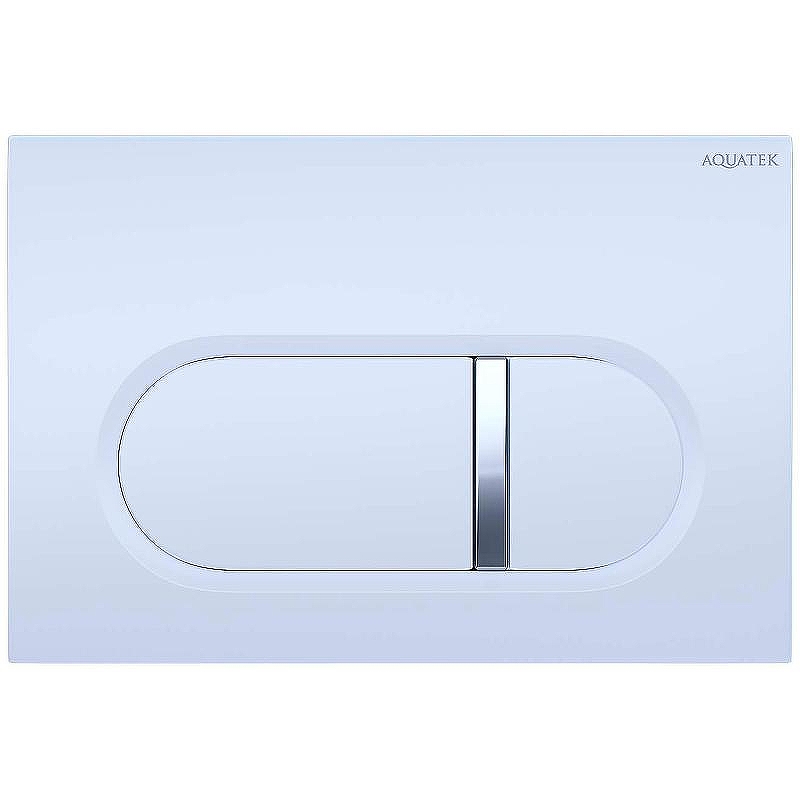 Клавиша смыва Aquatek KDI-0000042 Белая