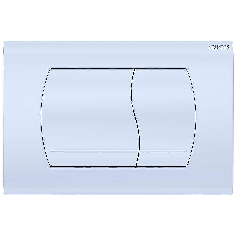 Клавиша смыва Aquatek KDI-0000046 Белая