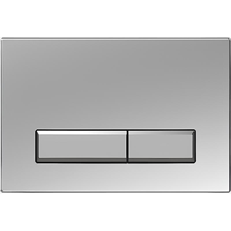 Клавиша смыва Aquatek Slim KDI-0000024 Хром матовый