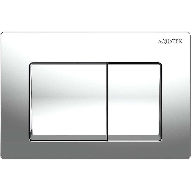 Клавиша смыва Aquatek Small TDI-0000005 Хром глянцевый