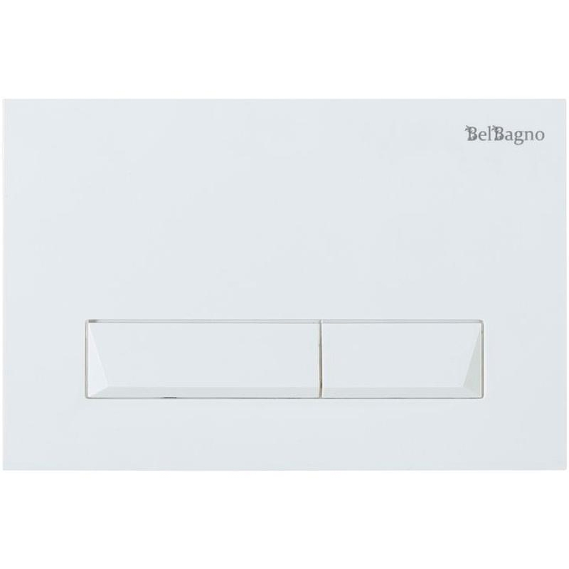 Клавиша смыва BelBagno Marmi BB009-MR-BIANCO Белая