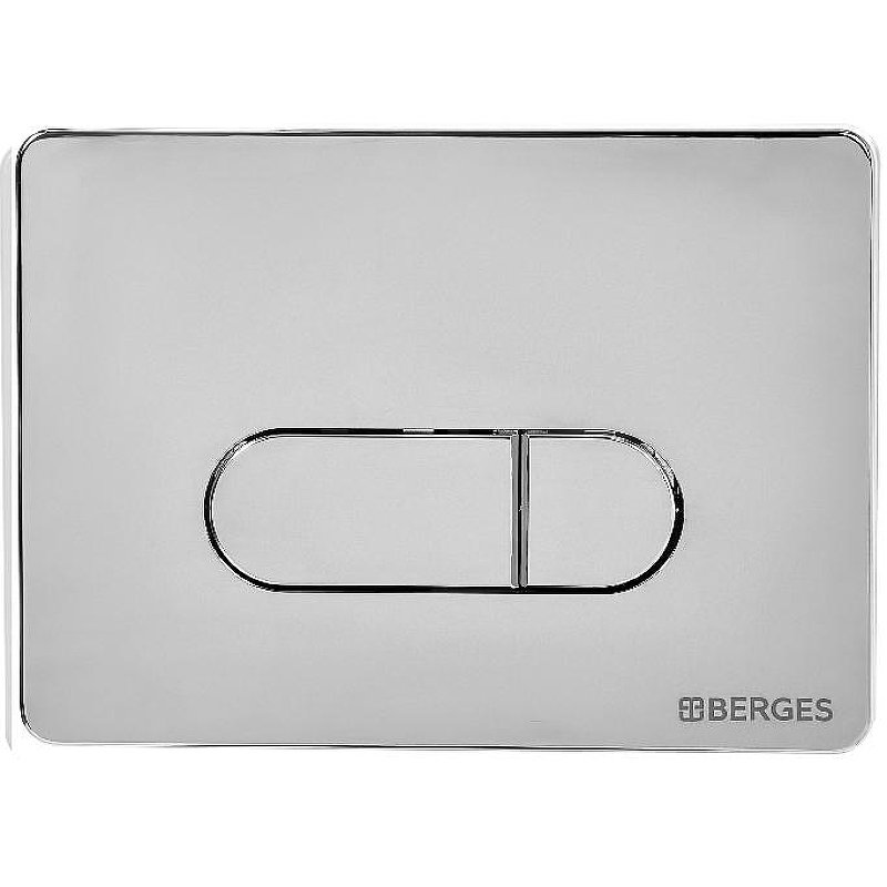 Клавиша смыва Berges Novum D3 040033 Хром