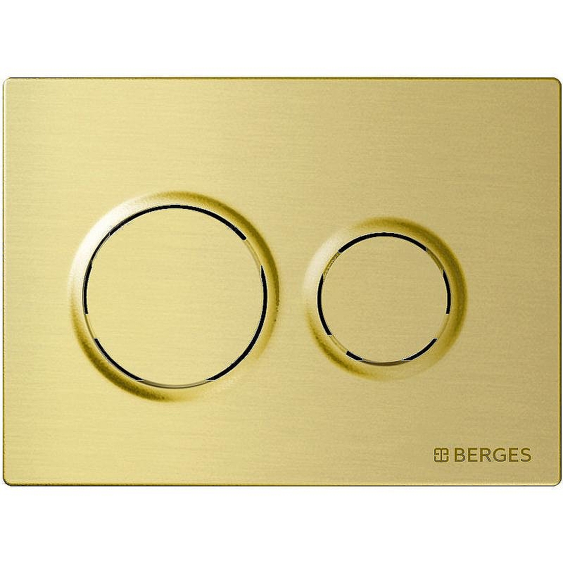 Клавиша смыва Berges Novum O8 040068 Бронза