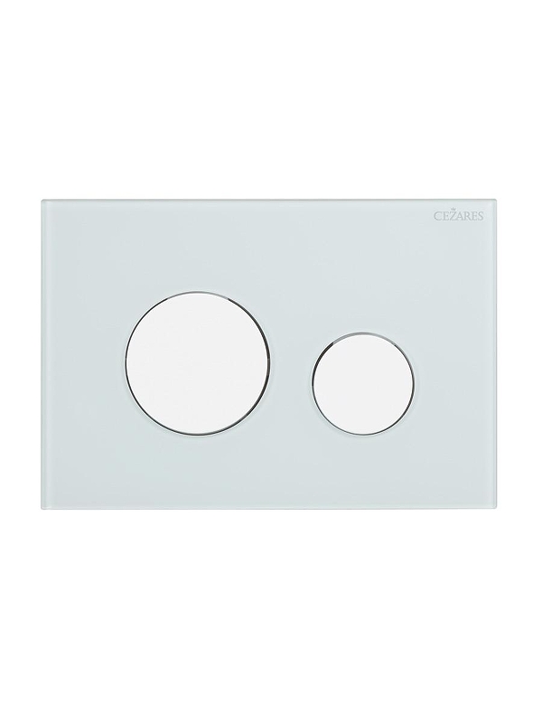 Клавиша смыва Cezares Lux LUX-GB-BIO-C цвет Белый