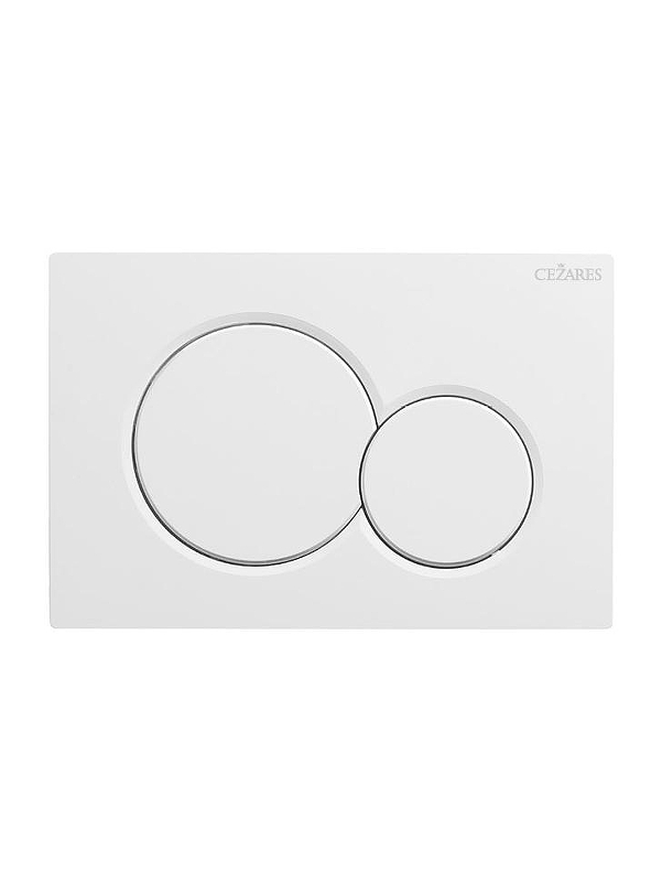 Клавиша смыва Cezares Stylus STYLUS-BTN-BL цвет Белый