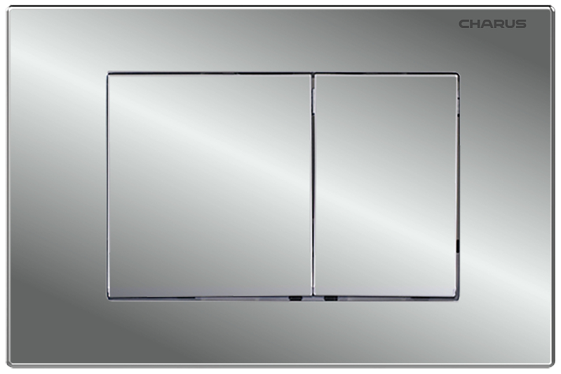 Клавиша смыва Charus Minimalista FP.310.21.01 цвет Хром глянцевый