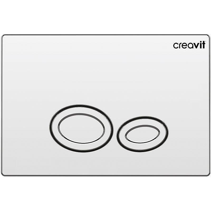 Клавиша смыва Creavit Drop GP2004.00 Хром глянцевая