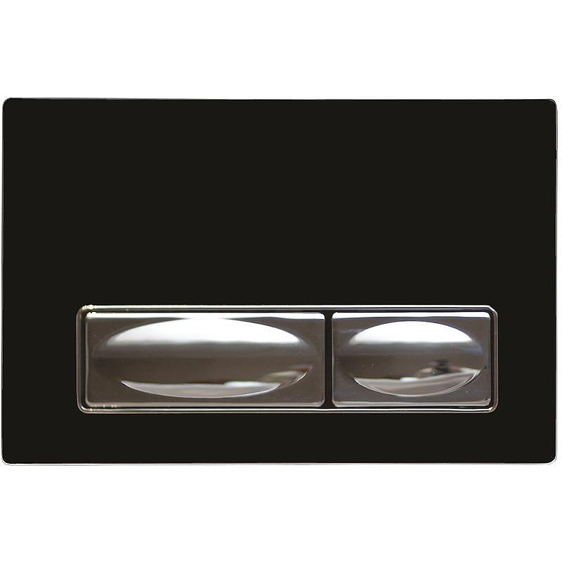 Клавиша смыва Creavit GP4002.00 Черная Хром
