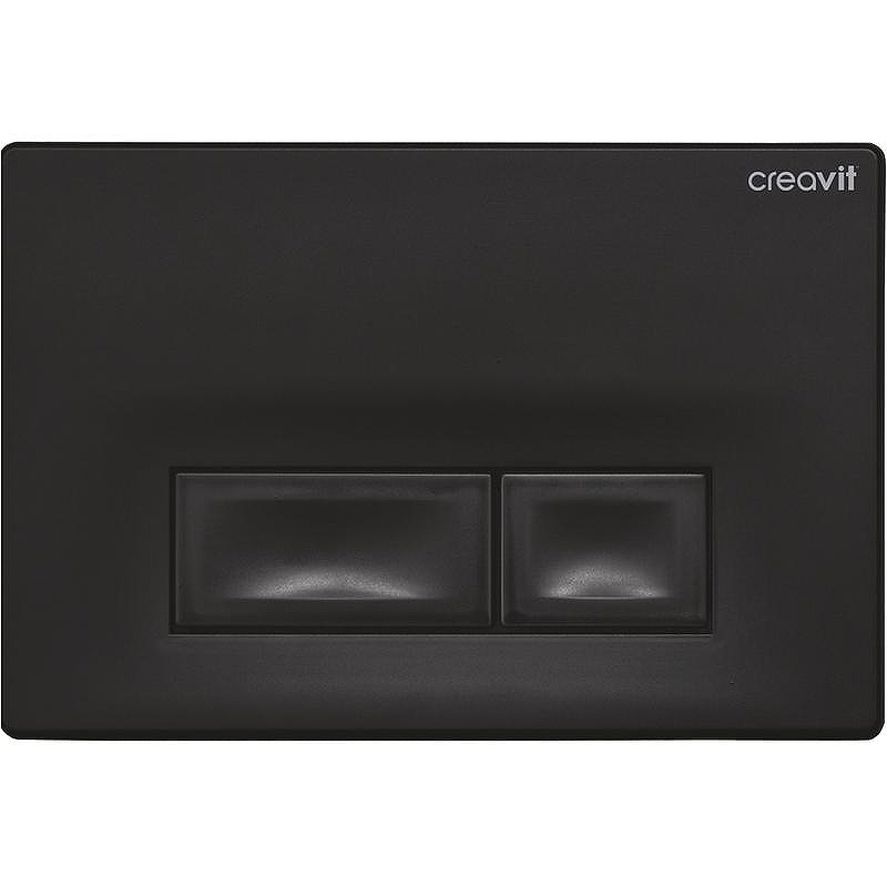 Клавиша смыва Creavit Ore GP3002.01 Черная матовая