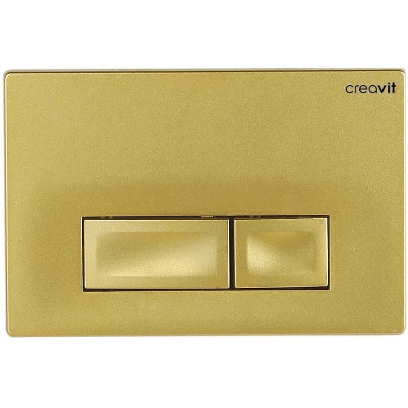 Клавиша смыва Creavit Ore GP3006.00 Золото матовая