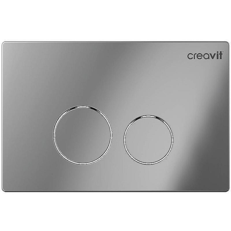 Клавиша смыва Creavit Terra GP9004.00 Хром глянц