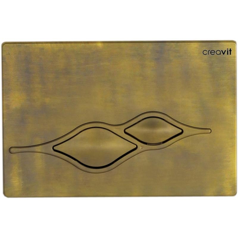 Клавиша смыва Creavit Ufo GP1007.00 Бронза
