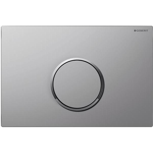 Клавиша смыва Geberit Sigma 10 115.758.KN.1 пластик, хром глянец/хром матовый