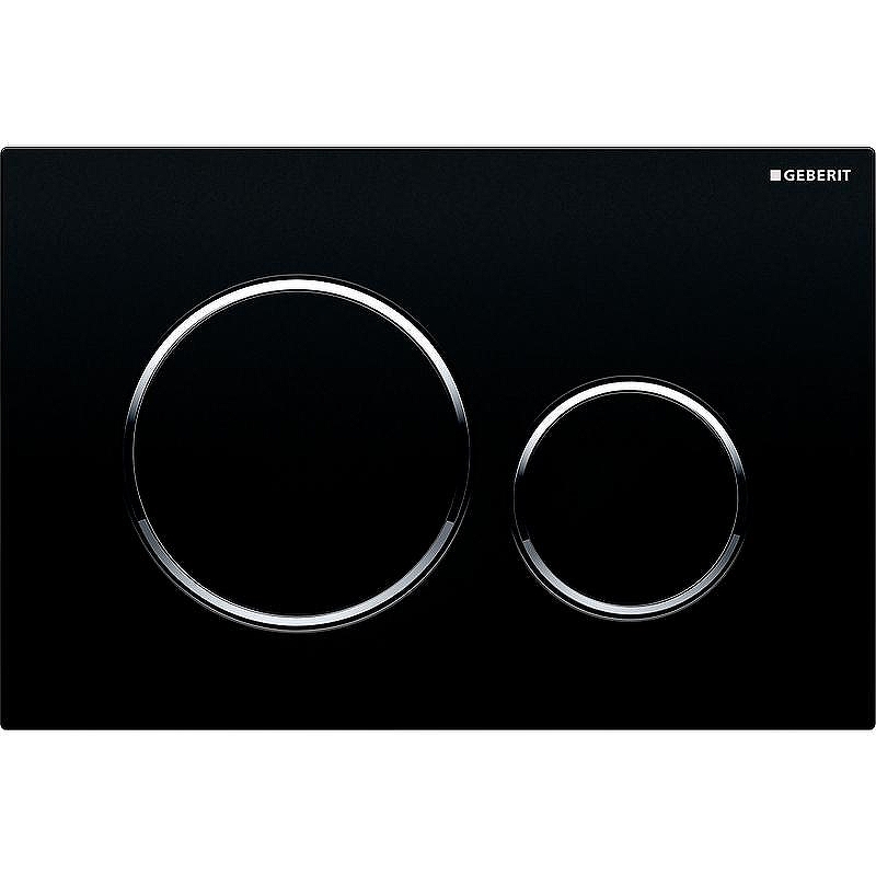 Клавиша смыва Geberit Sigma 20 NEW 115.882.14.1 Матовый черный