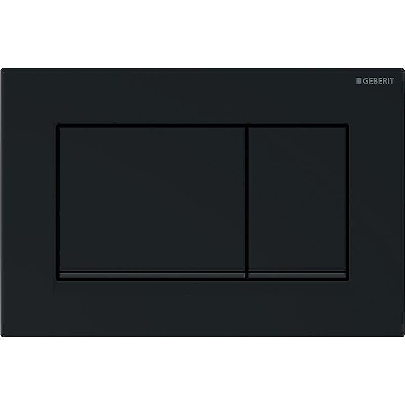 Клавиша смыва Geberit Sigma 30 NEW 115.883.DW.1 Черный глянцевый