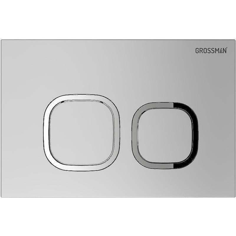 Клавиша смыва Grossman Cosmo 700.K31.02.110.110 цвет Хром матовый