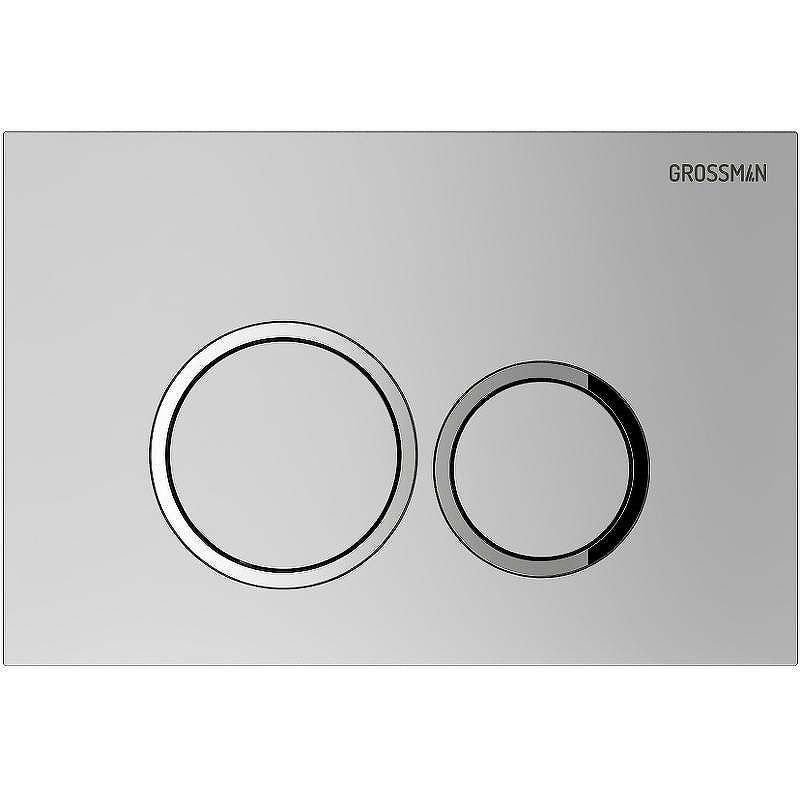 Клавиша смыва Grossman Galaxy 700.K31.01.110.110 цвет Хром матовый
