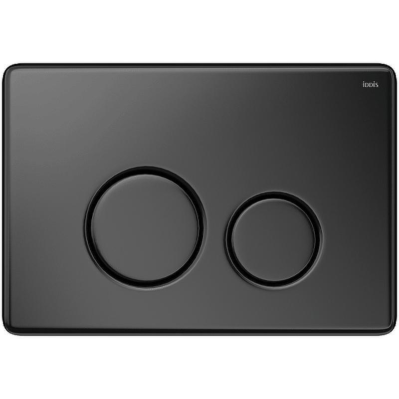Клавиша смыва Iddis Unisteel UNS01MBi77 Черная матовая