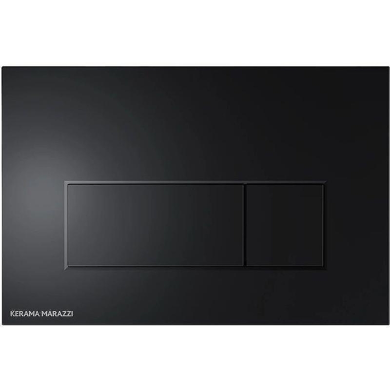 Клавиша смыва Kerama Marazzi FPS.A.BLK.M Черная матовая