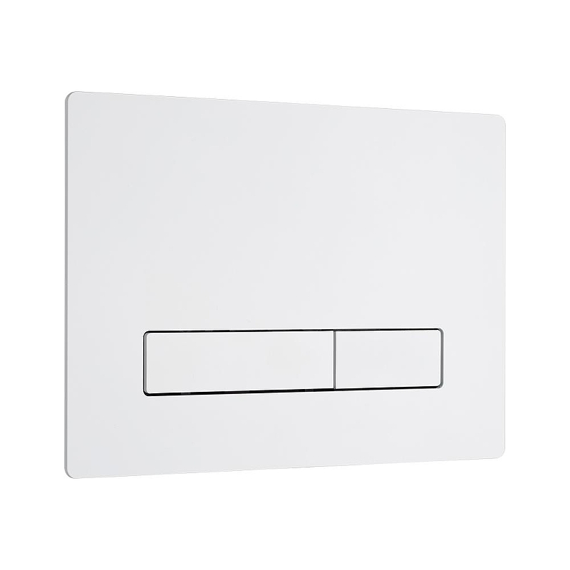 Клавиша смыва KK POL Vitrum Metal Slim 350/PSM/010-00-00 цвет Белый матовый
