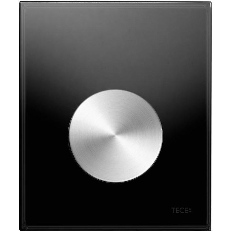Клавиша смыва Tece Loop Urinal Glass 9242663 для писсуара Черная Нержавеющая сталь