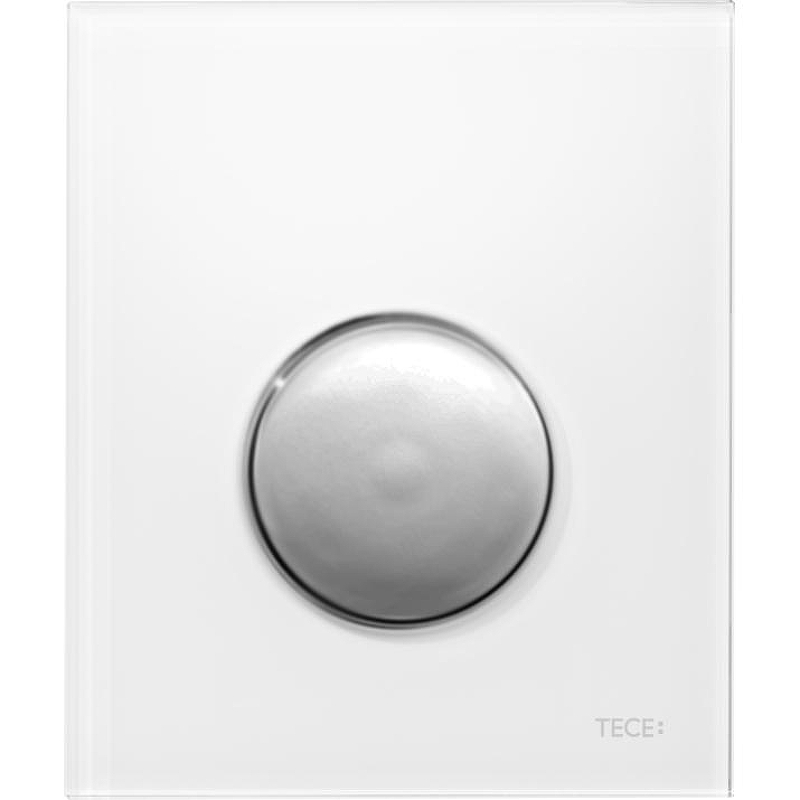Клавиша смыва Tece Loop Urinal Plastic 9242627 для писсуара Белая Хром глянцевый