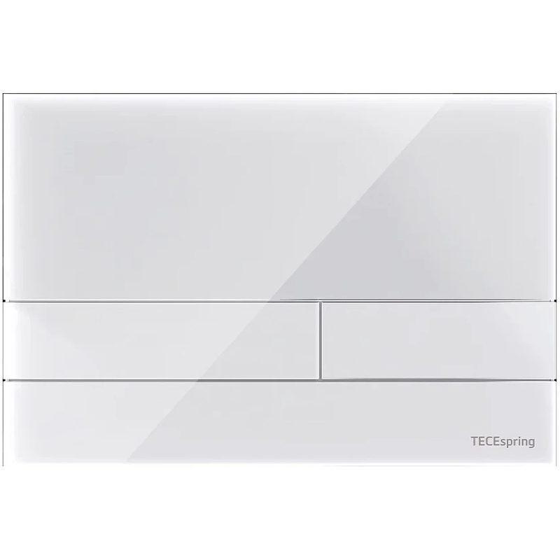 Клавиша смыва Tece Spring square S240850 цвет Белый глянцевый