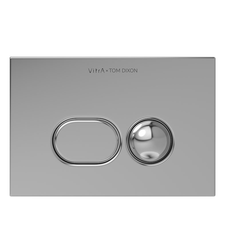 Клавиша смыва Vitra Liquid 740-2180 Хром