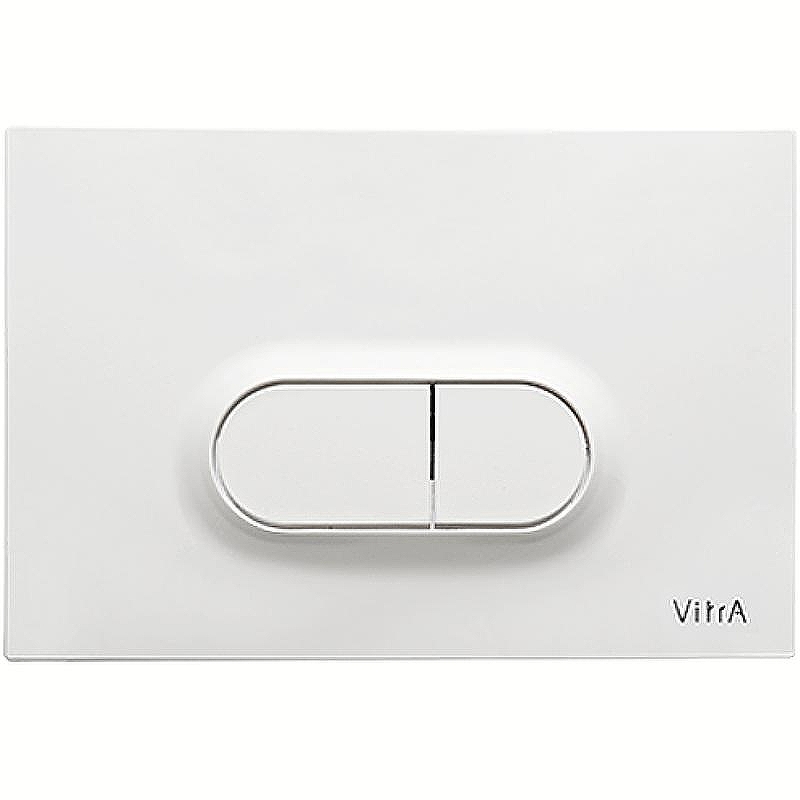 Клавиша смыва Vitra Loop O 740-0500 Белая глянцевая