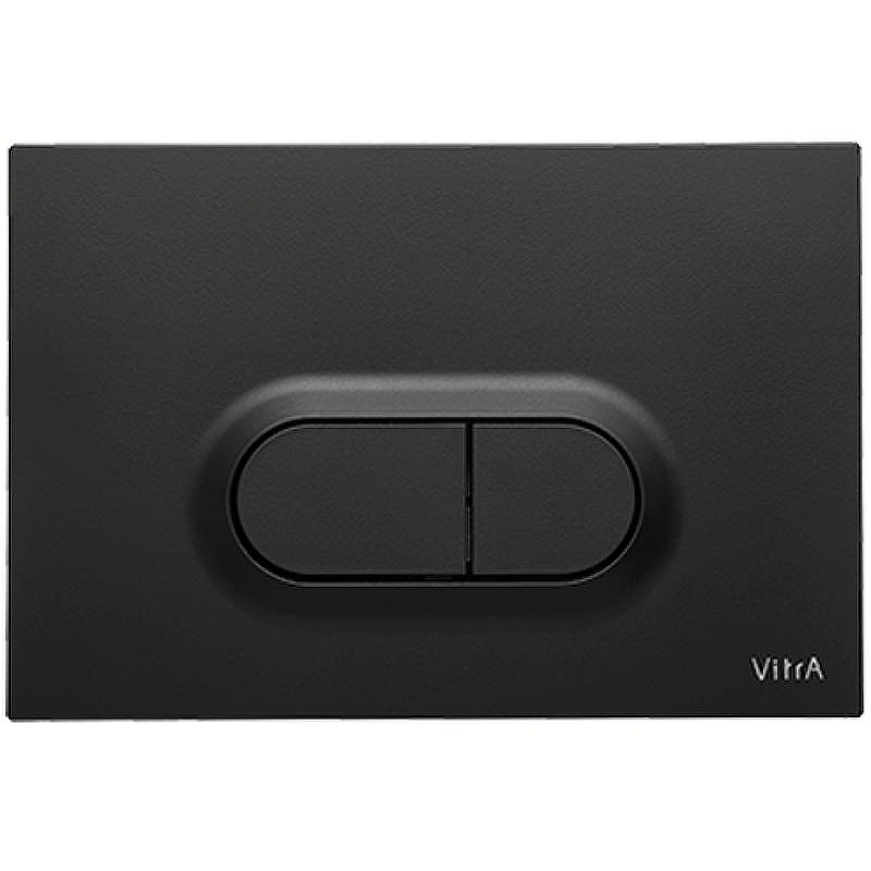 Клавиша смыва Vitra Loop O 740-0511 Черная матовая