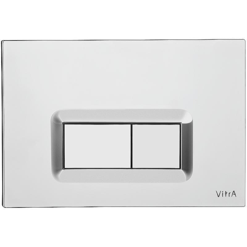 Клавиша смыва Vitra Loop R 740-0680 Хром глянцевый