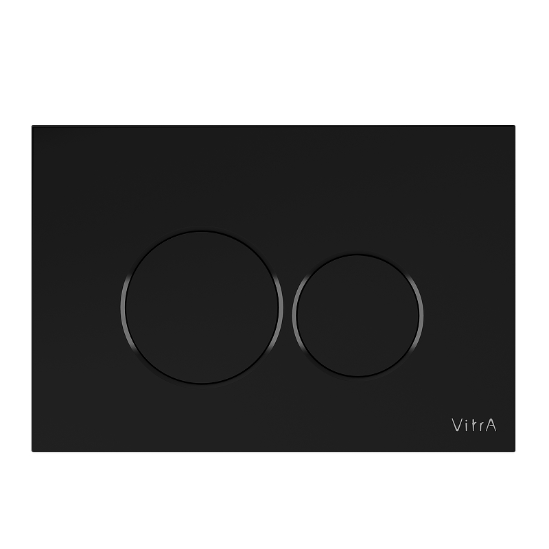 Клавиша смыва Vitra Origin 740-2450 Черная глянцевая