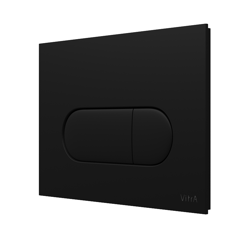 Клавиша смыва Vitra Root Round 740-2211 Черная матовая