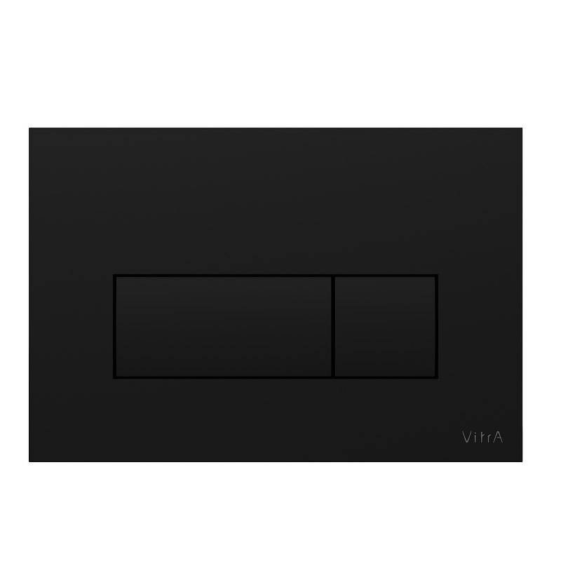 Клавиша смыва Vitra Root Square 740-2311 Черная матовая