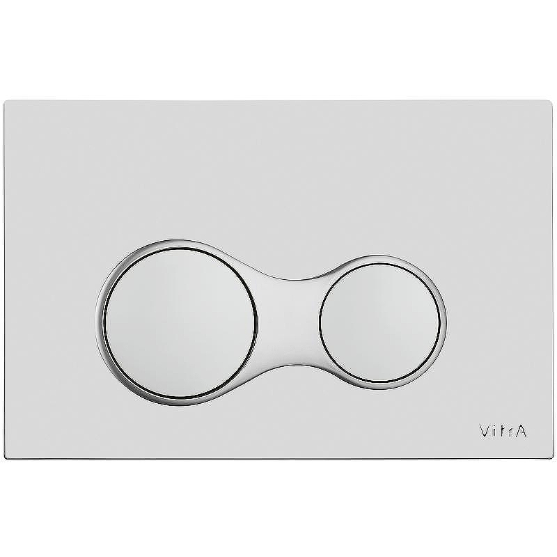 Клавиша смыва Vitra Sirius 740-0485 Хром матовый