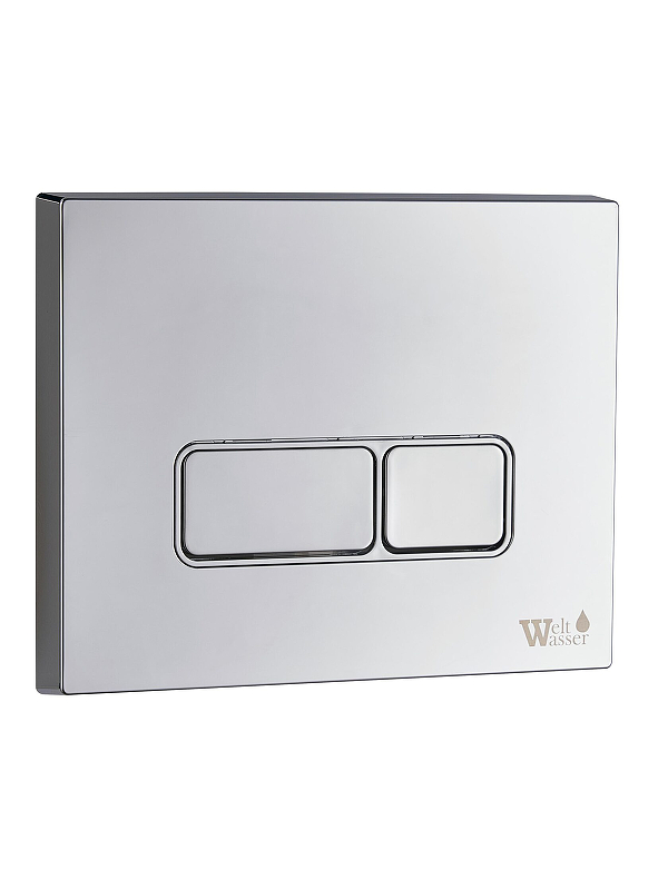 Клавиша смыва WeltWasser WW Marberg 410 SE 10000005951 Хром глянцевый