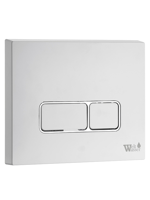 Клавиша смыва WeltWasser WW Marberg 410 SE GL-WT 10000010233 Белая глянцевая
