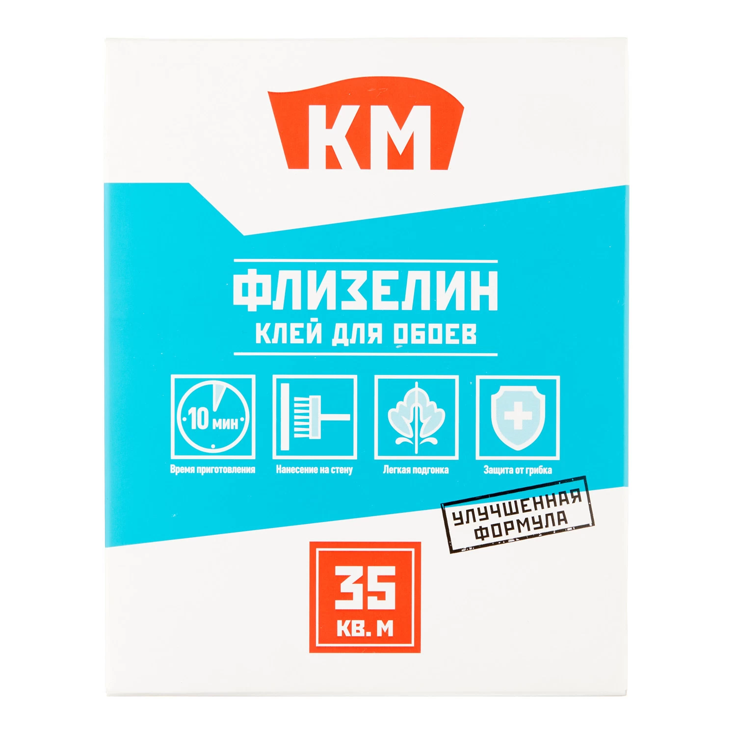 Клей для флизелиновых обоев КМ 35 кв.м 200 г
