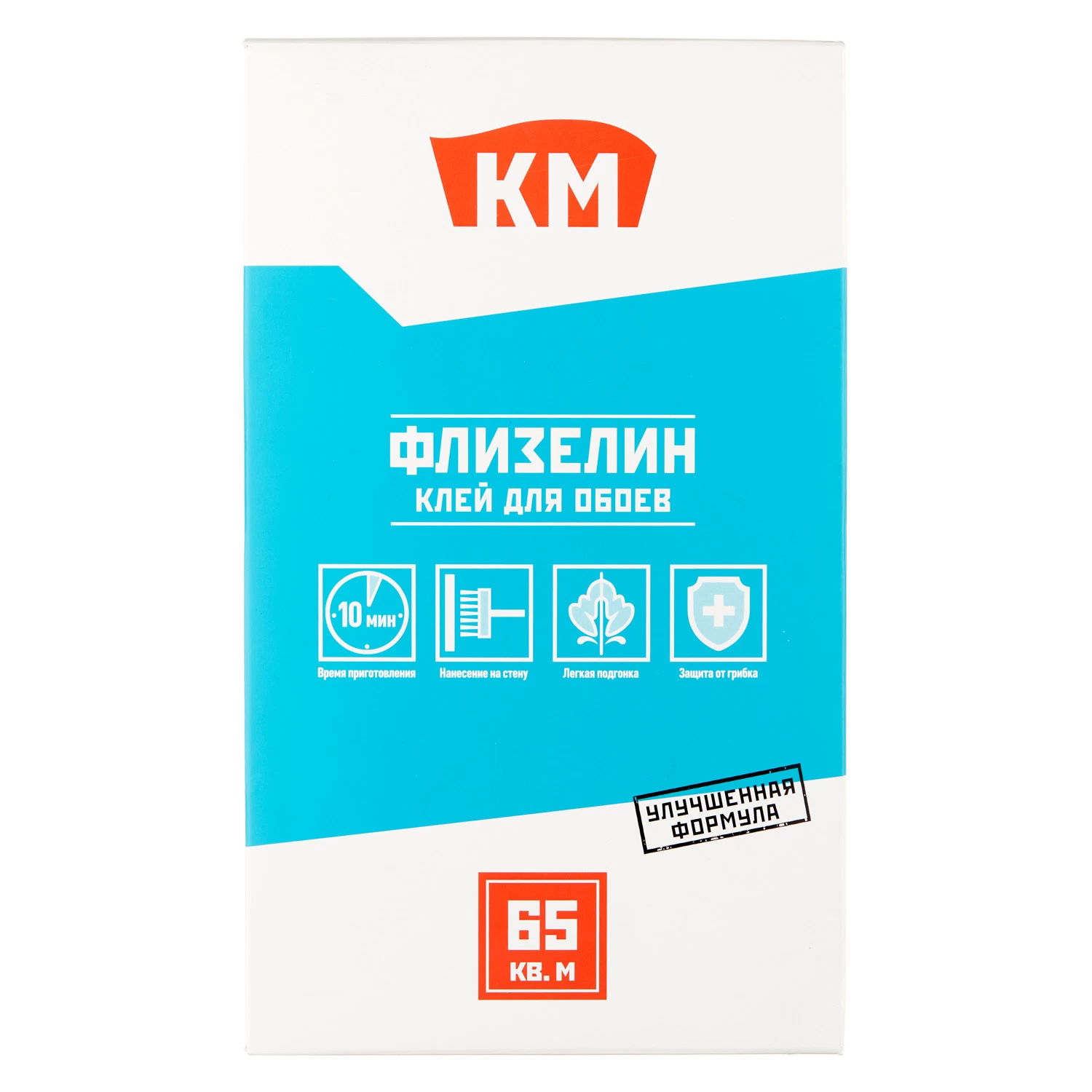 Клей для флизелиновых обоев КМ 65 кв.м 375 г