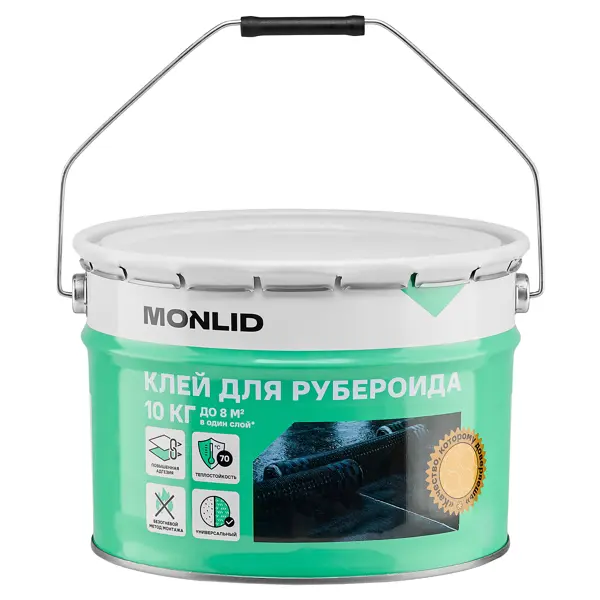 Клей для рубероида MONLID 10 кг