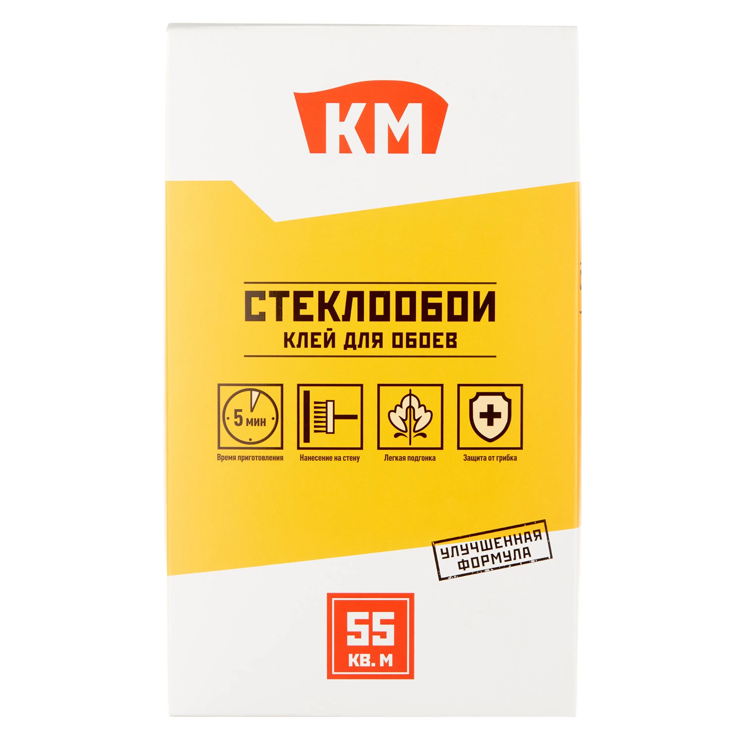 Клей для стеклообоев КМ 55 кв.м 400 г