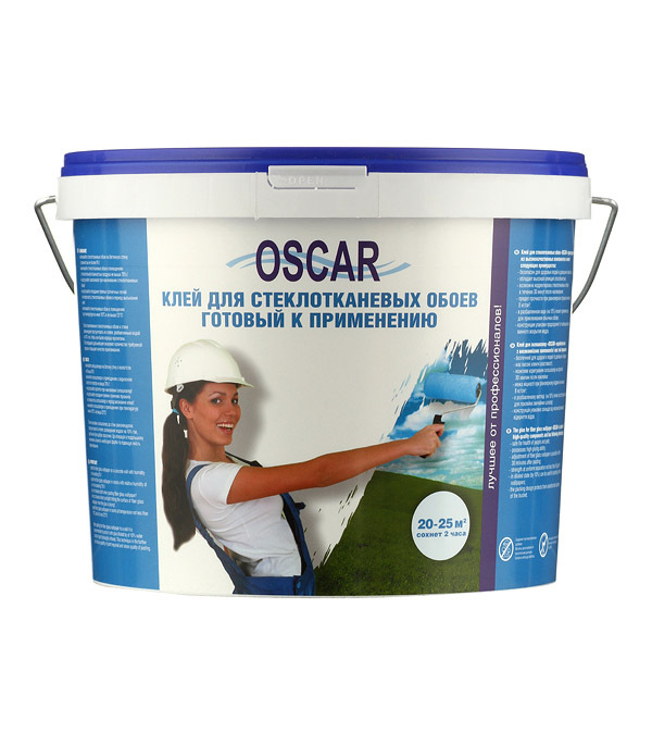 Клей для стеклообоев Oscar готовый 25 кв.м 5 кг