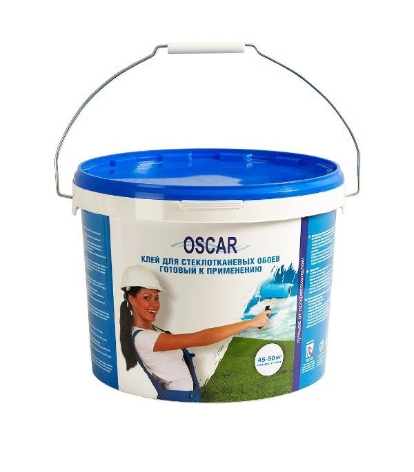 Клей для стеклообоев Oscar готовый 50 кв.м 10 кг